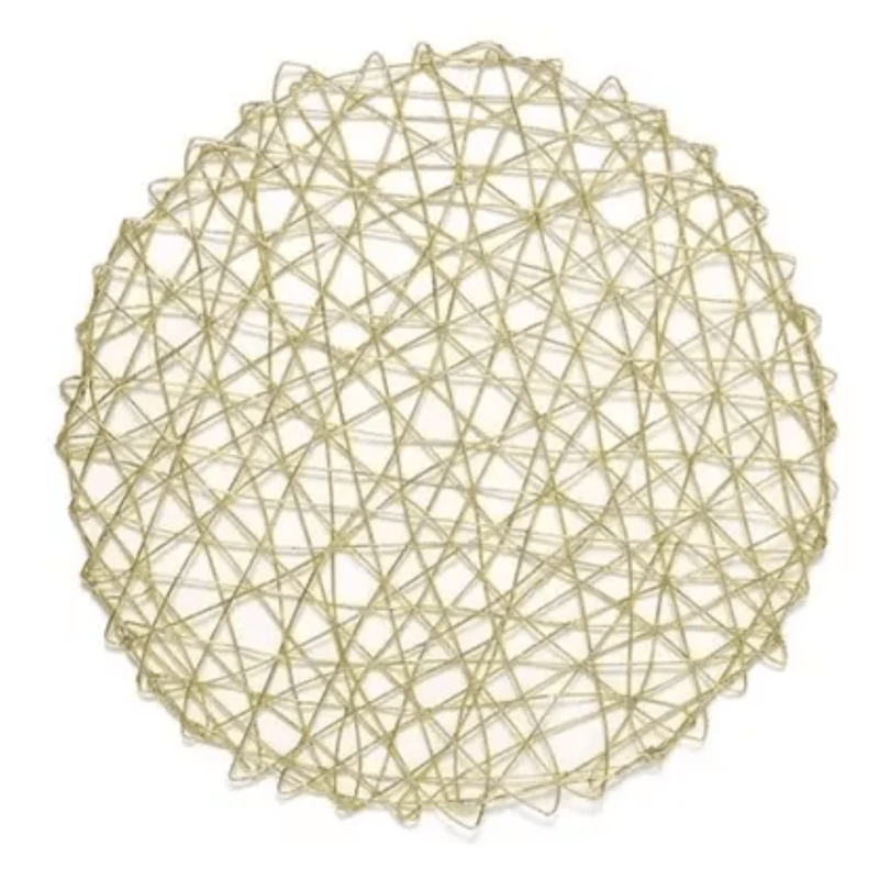 Lugar Americano Cintilante Dourado 38cm - YANGZI