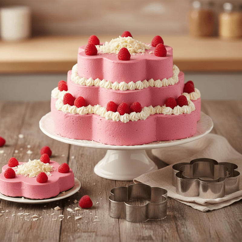 Jogo Aro para Bolo de Flor Carol Fiorentino - YANGZI