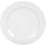 Prato Plastico de Sobremesa Melanine Branco - Yazi