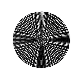 Lugar Americano Macrôme Fosco Preto - Yazi